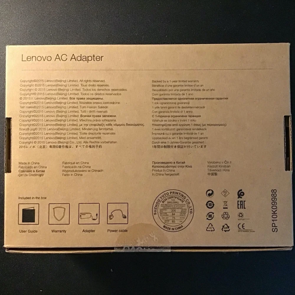 Lenovo 135W AC Adapter ADL135NDC3A